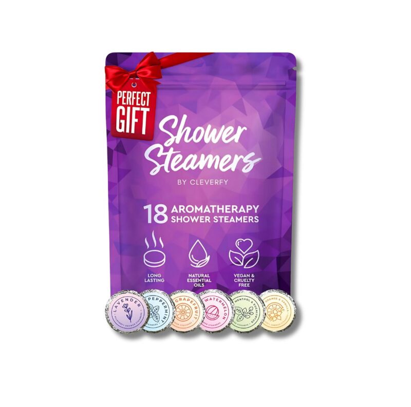 Shower Bombs with Essential Oils