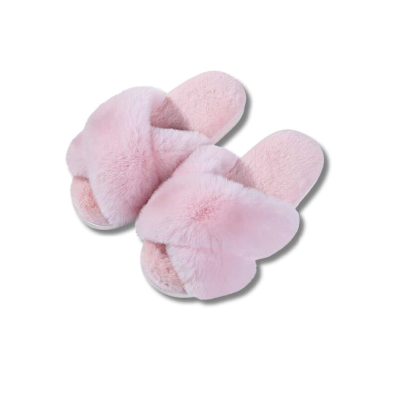 Fuzzy House Slippers