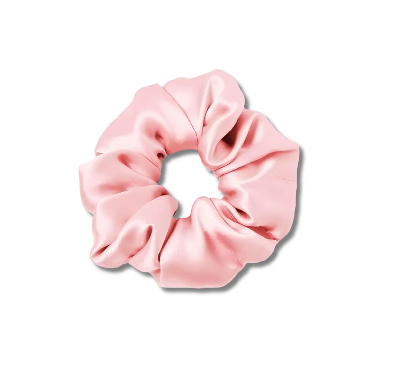 Silk Scrunchie Rose Pink