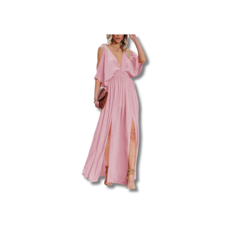 V-Neck Maxi Dress