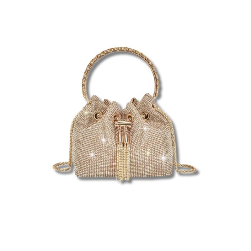 Topall Upgrade Rhinestone Evening Bling Purse